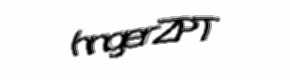 Security check image, please type the characters shown