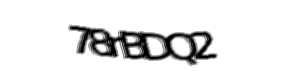 Security check image, please type the characters shown