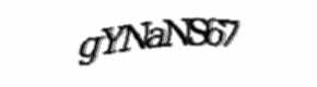 Security check image, please type the characters shown