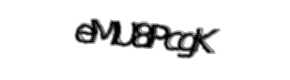 Security check image, please type the characters shown