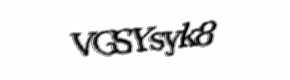 Security check image, please type the characters shown